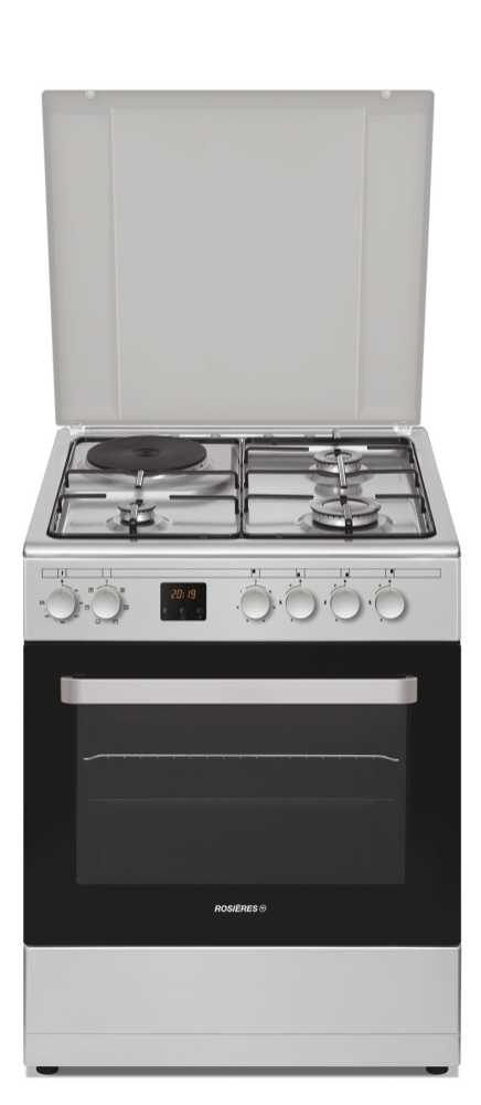 Rosieres RGE660CMX/E Freestanding cooker Electric Combi Silver