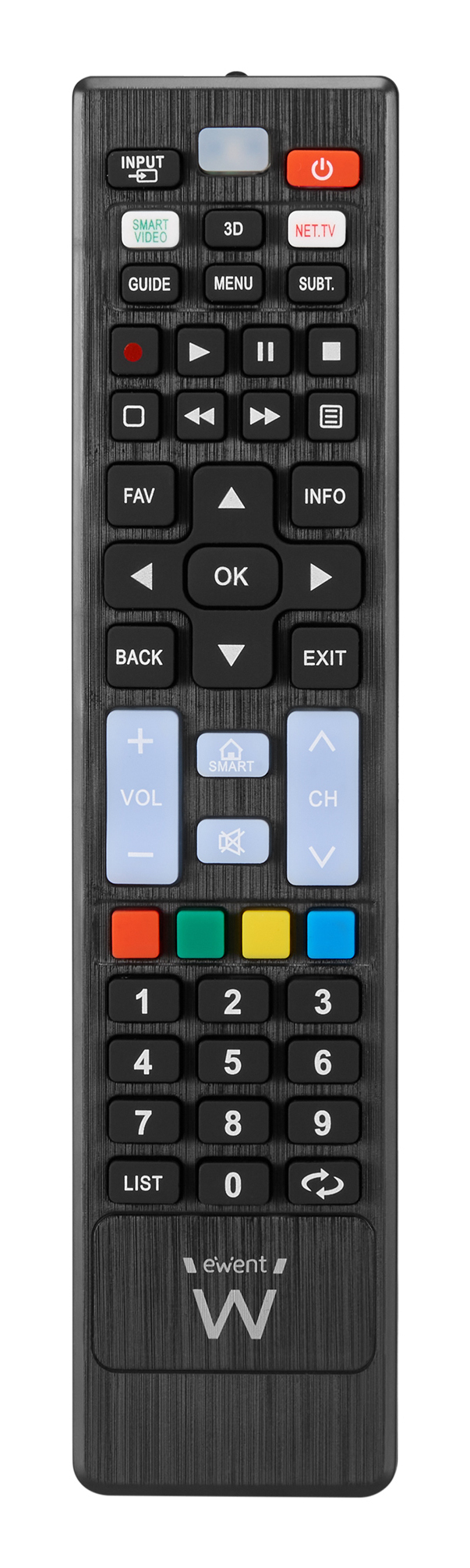 Ewent EW1577 mando a distancia TV Botones