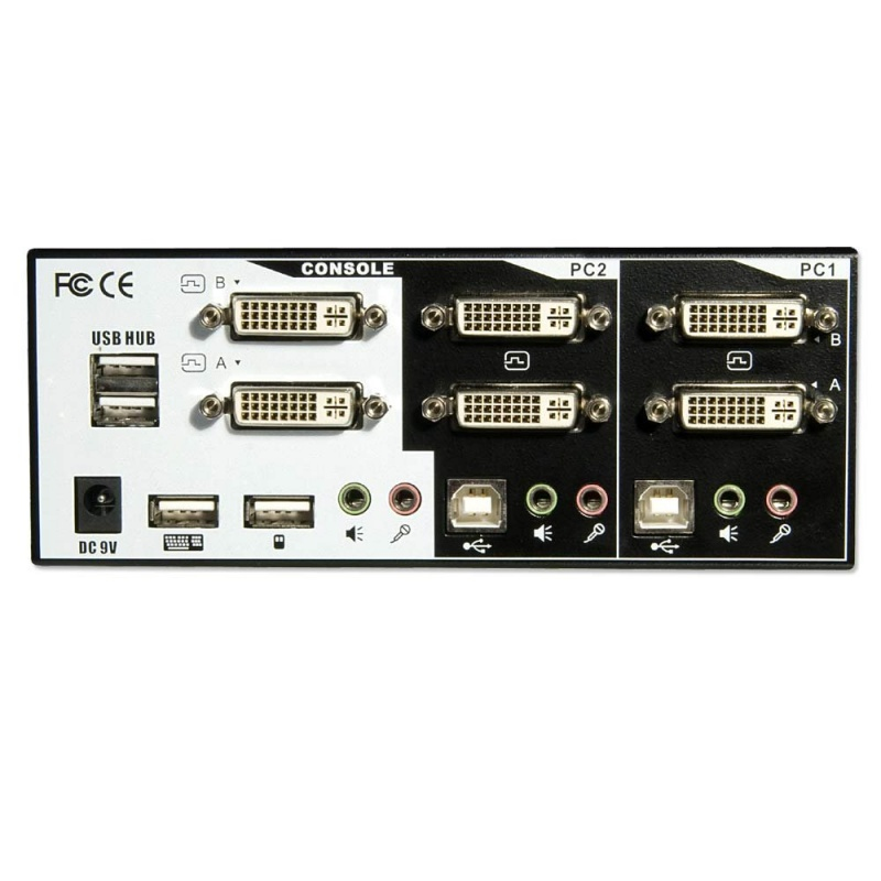 Lindy 39334 KVM switch Black – image 2