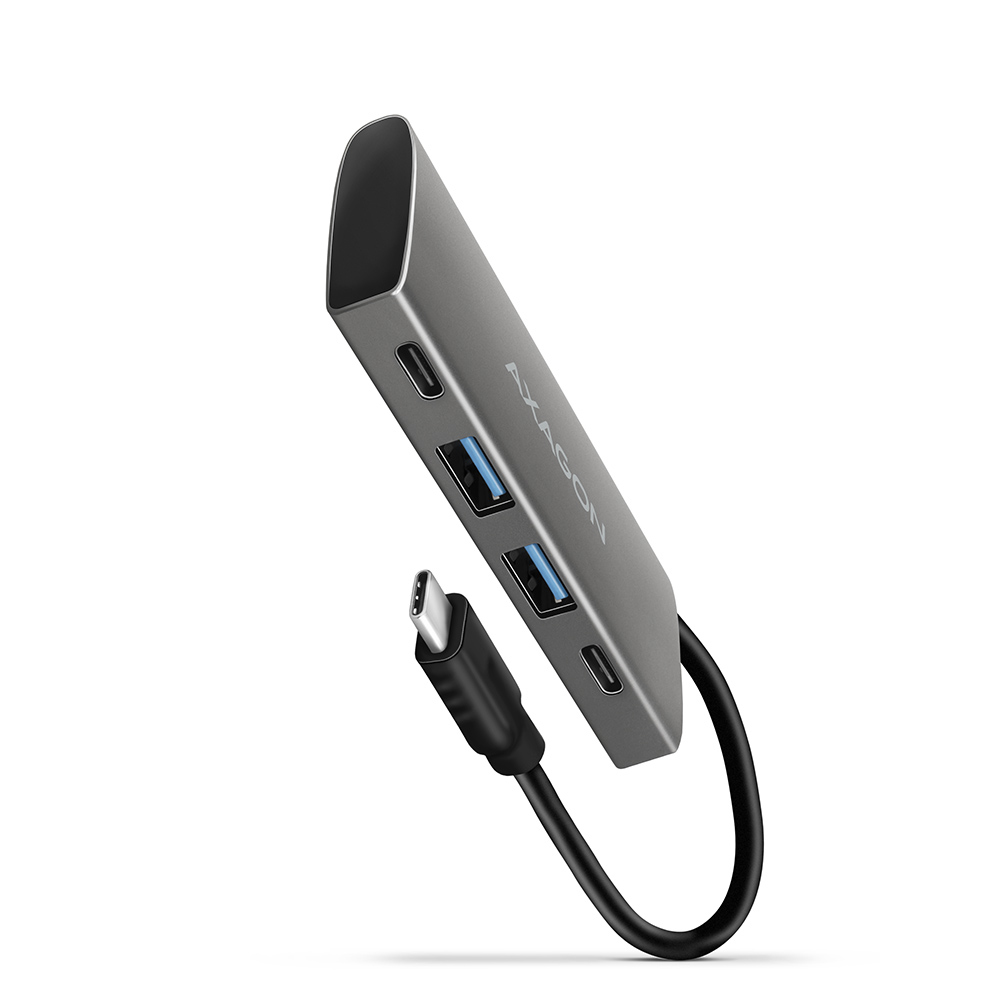 Axagon HMC-4G2 USB 3.2 Gen 2 10 Gbps hub, 2x USB-A, 2x USB-C