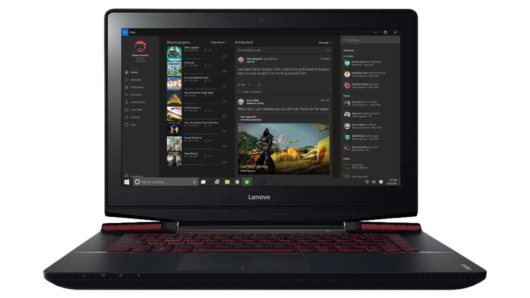 Lenovo IdeaPad Y700-IFI Intel® Core™ i5 i5-6300HQ Laptop – image 1