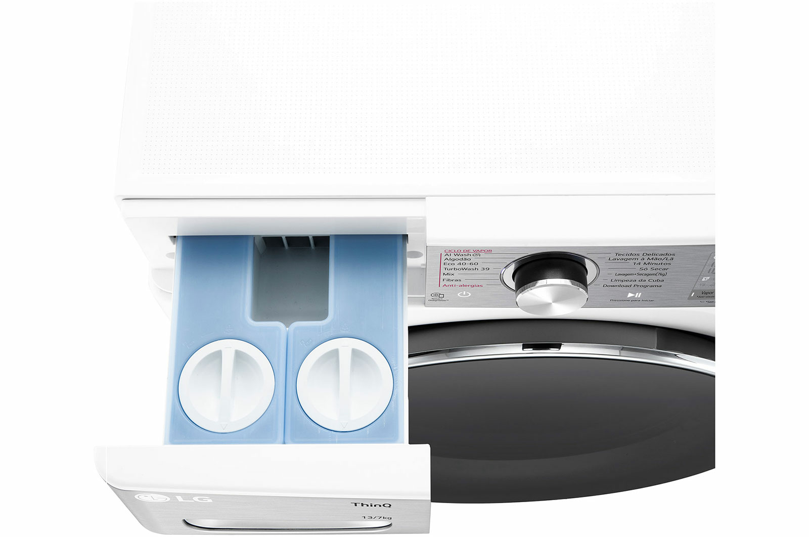 LG F4DR9537S2W washer dryer Freestanding Front-load White – image 7