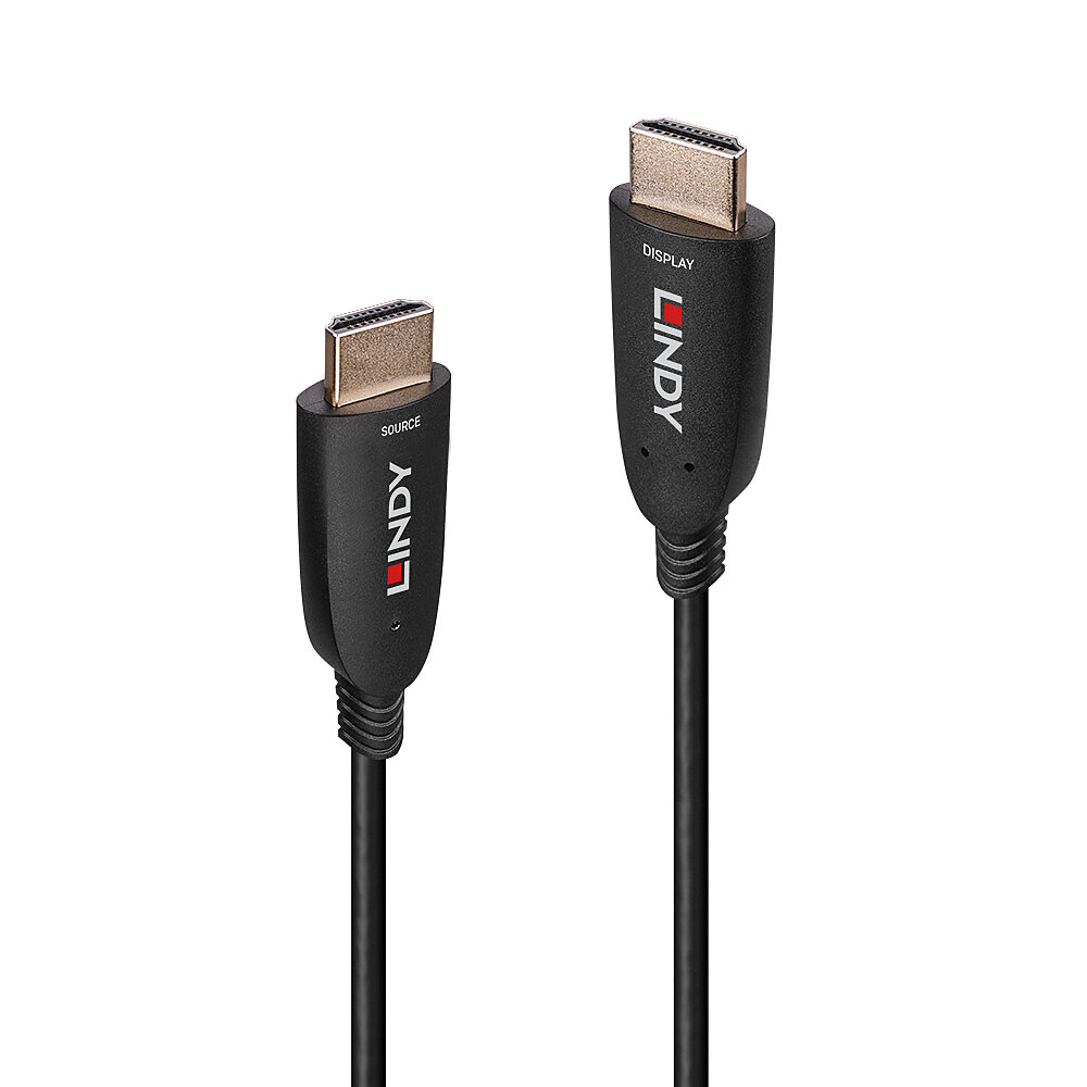 Lindy 38512 HDMI-kabel 20 m HDMI Typ A (standard) Svart