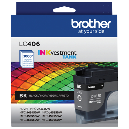 Brother LC406BKS ink cartridge 1 pc(s) Original Standard Yield Black – image 2