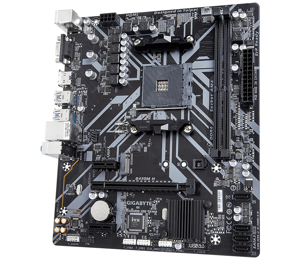 GIGABYTE B450M H – image 4