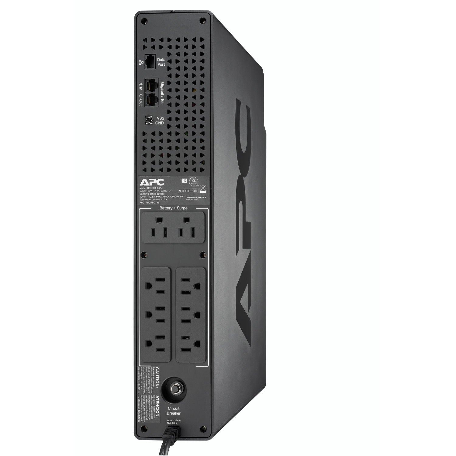 APC BR1500RM2U uninterruptible power supply (UPS) Line-Interactive 1.5 kVA – image 7