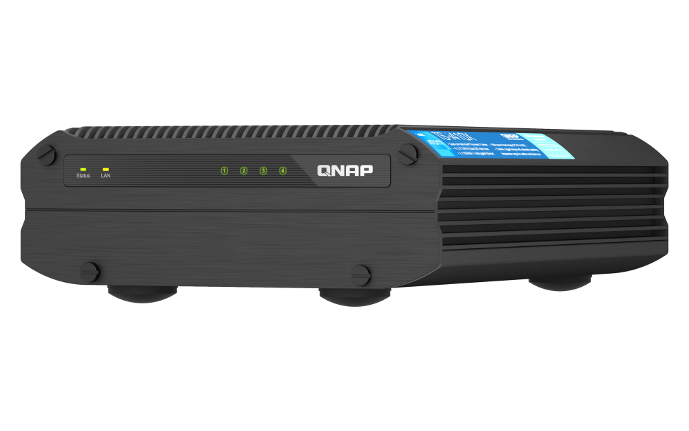 Origin Storage TS-I410X-8G 4-Bay Wide Temperature & Fanless 10GbE Industrial NAS with – image 2