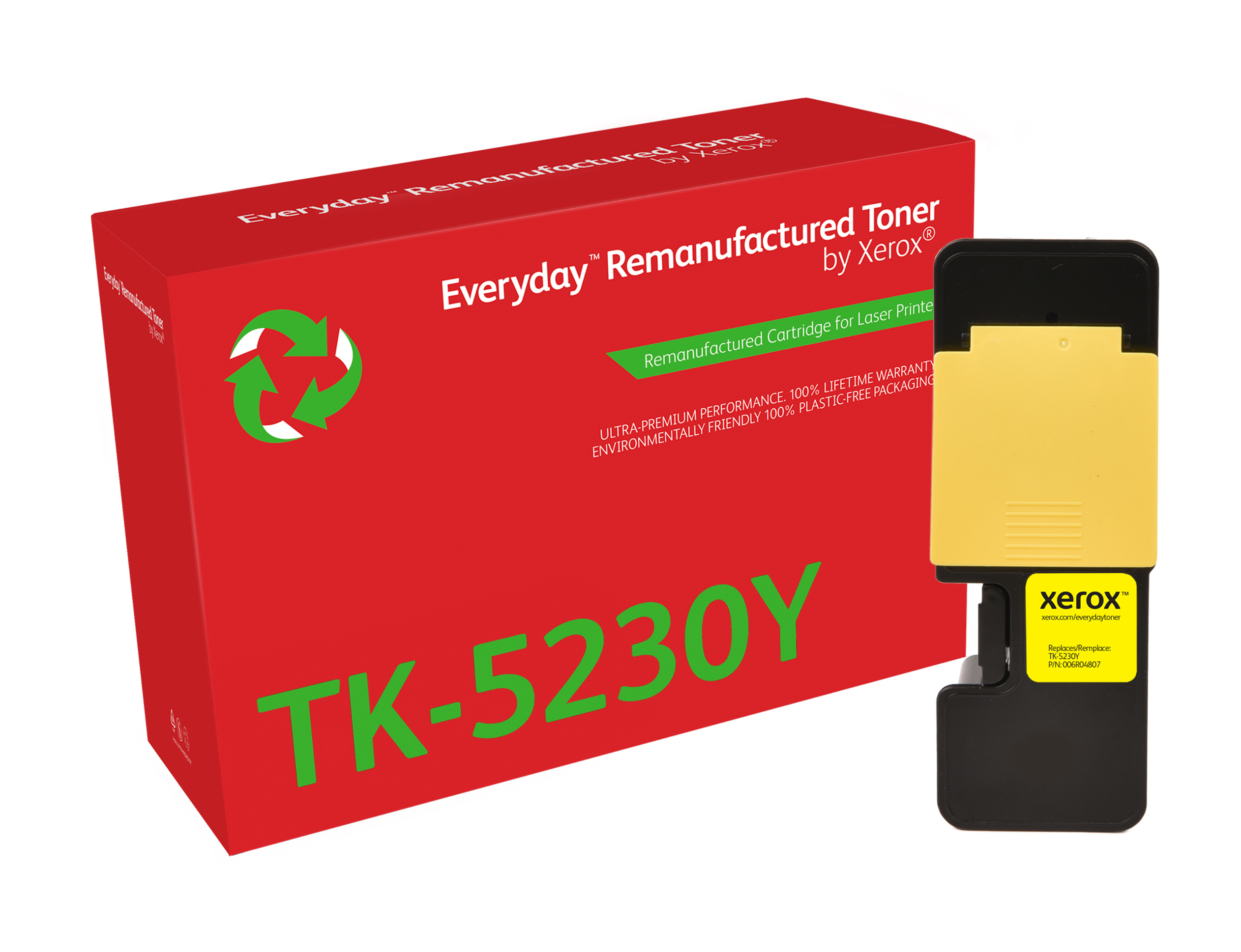 Everyday - Yellow - compatible - box - remanufactured - toner cartridge (alternative for: Kyocera TK-5230Y) - Green World Alliance return programme