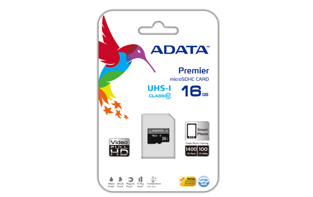 ADATA Premier microSDHC UHS-I U1 Class10 16GB