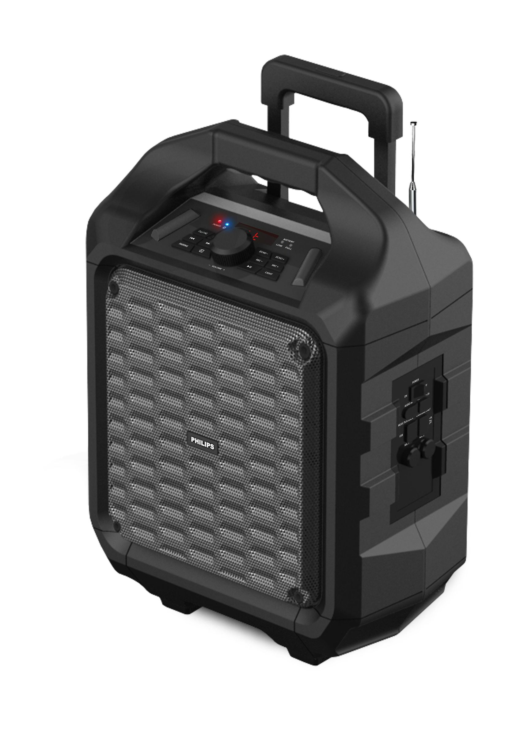 Philips SD75/93 portable/party speaker Black, Grey – image 1