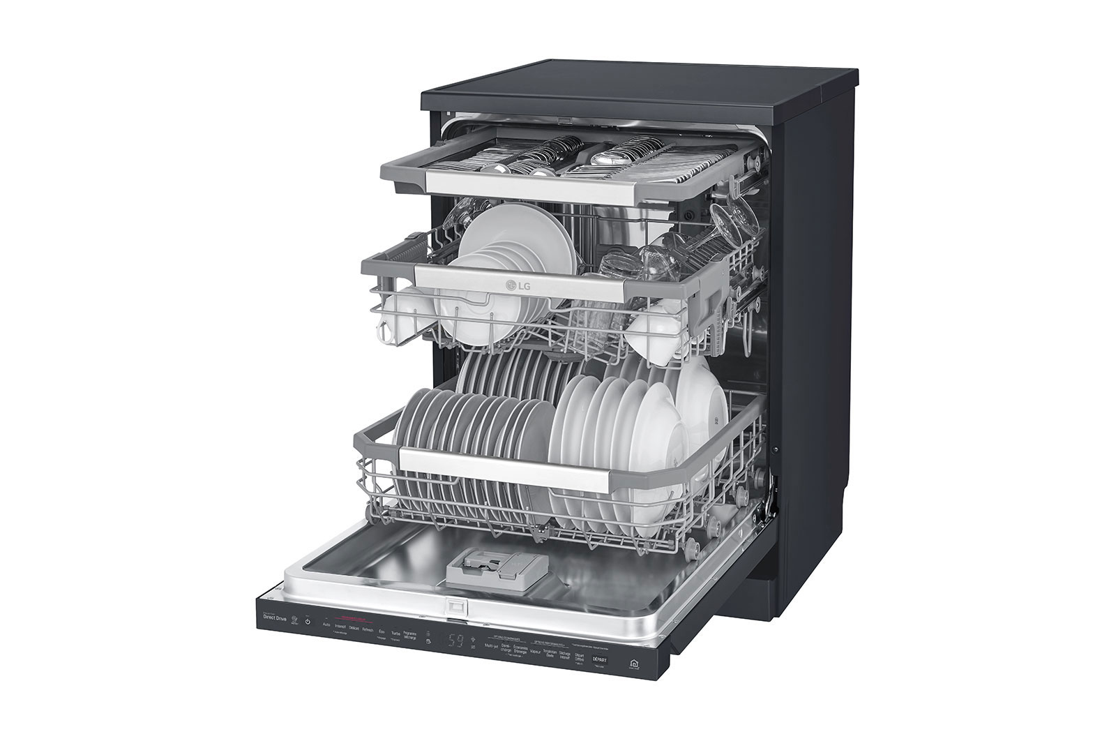 LG DF415HMS dishwasher Freestanding 14 place settings – image 7