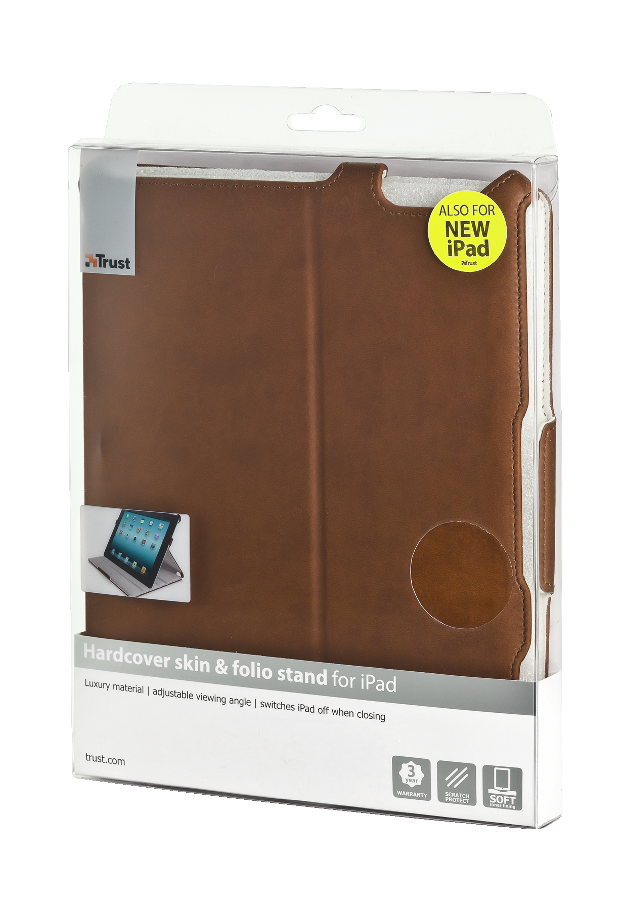 Trust 18703 tablet case Folio Brown – image 5