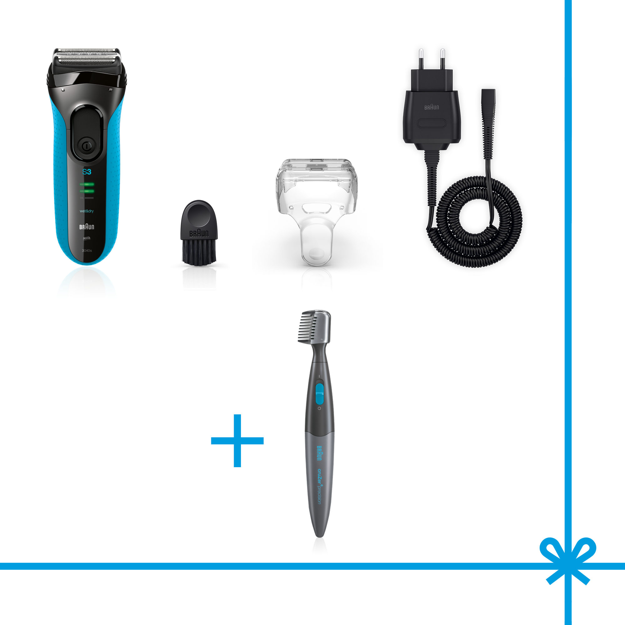 Braun Series 3 3040 Wet & Dry + cruZer6 – image 7