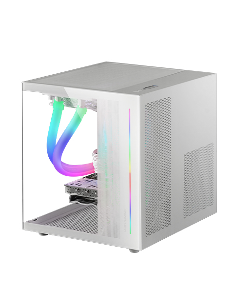 Mars Gaming Mini Tower Gaming Custom Premium MC-VIEWW