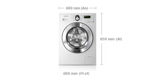 Samsung WF1802WPC washing machine Front-load – image 3
