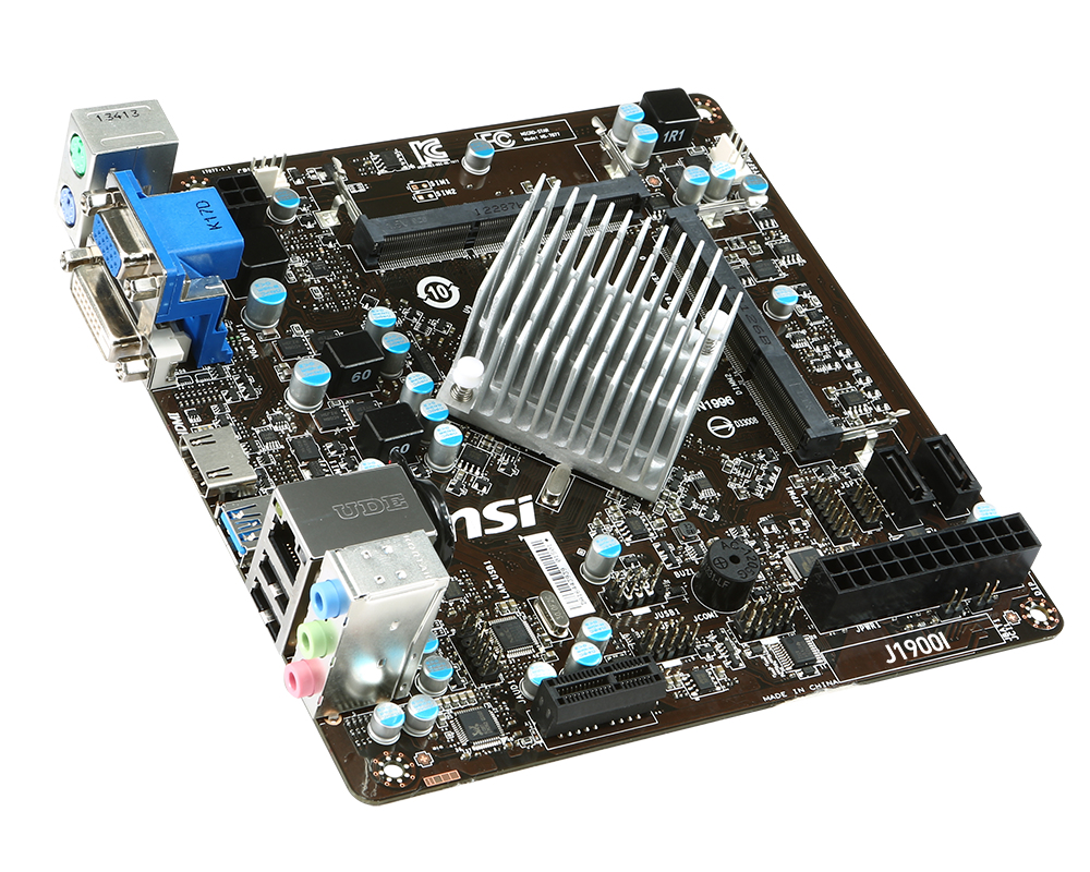 MSI J1900I NA (integrated CPU) mini ITX – image 3