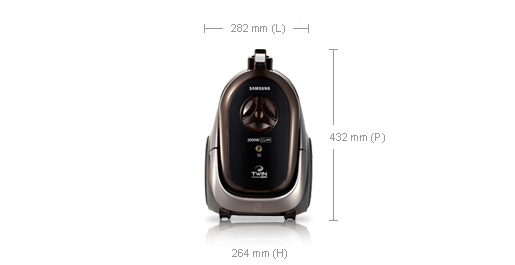 Samsung SC6790 2 L Cylinder vacuum Dry 2000 W Bagless – image 2