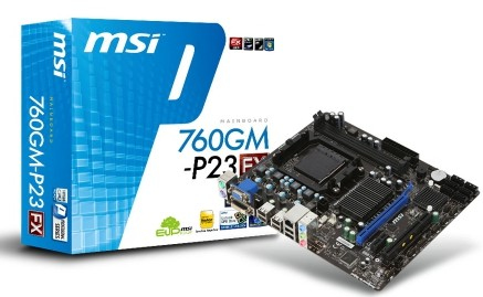 MSI 760GM-P23 (FX) – image 2
