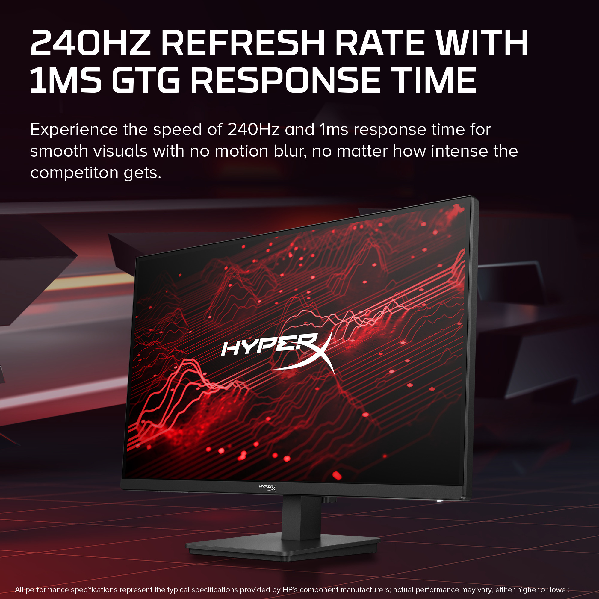 HP HyperX OMEN 27 inch QHD 240Hz Gaming Monitor - OMEN 27q G3 – image 7