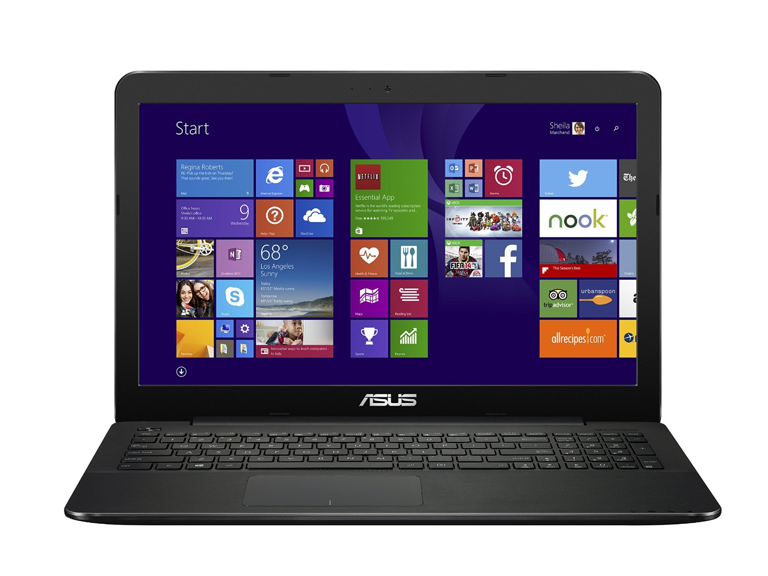 ASUS X554LA-XX449H Intel® Core™ i7 i7-4510U Laptop