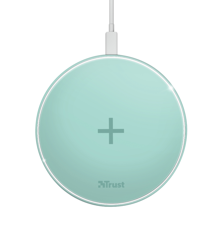 Trust 23865 mobile device charger Smartphone Turquoise AC, USB Wireless charging Fast charging Indoor – image 4