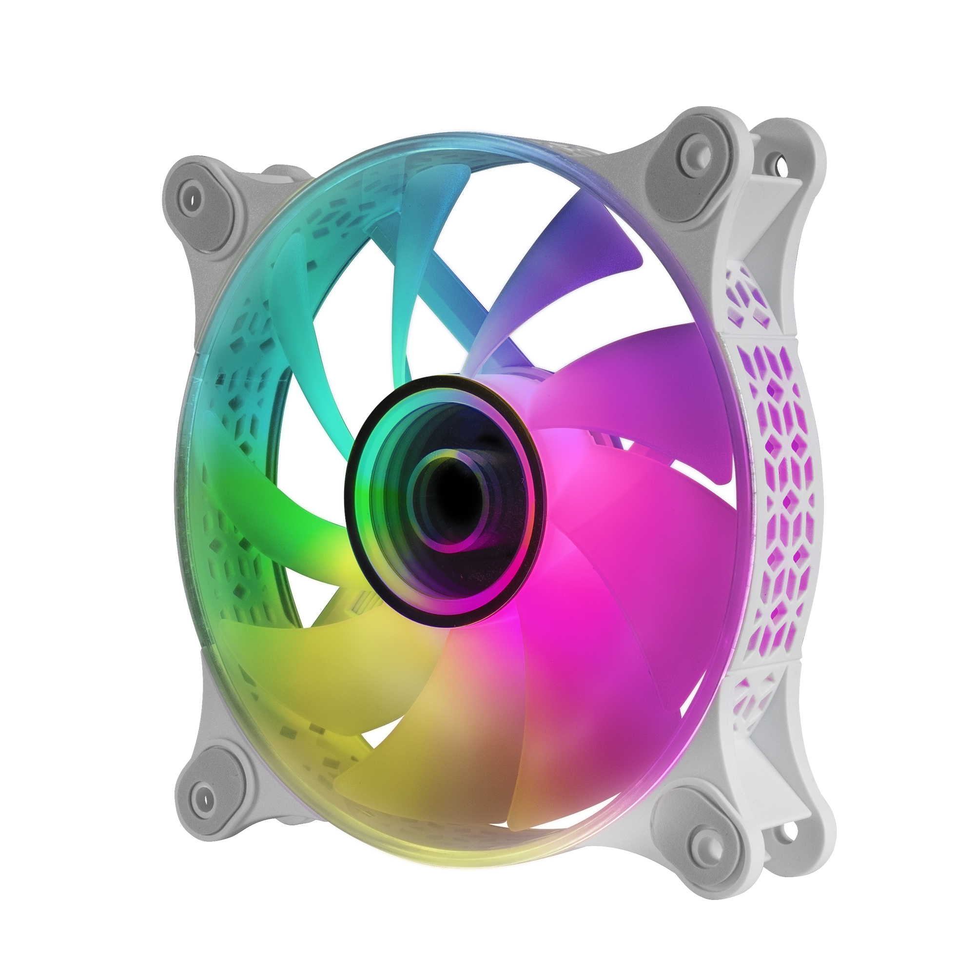 Mars Gaming MF-3D White ARGB Fan 360° – image 4