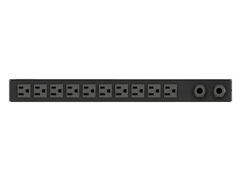 Vertiv VA4N1100 power distribution unit (PDU) 10 AC outlet(s) 1U Black – image 2