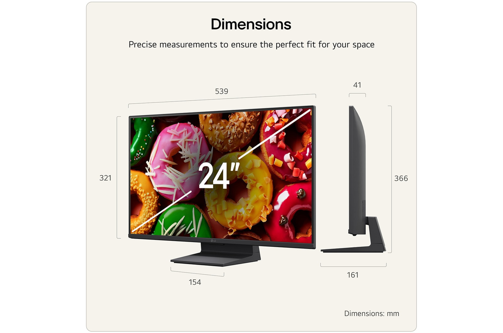 LG FHD 24LB70006LA – image 2
