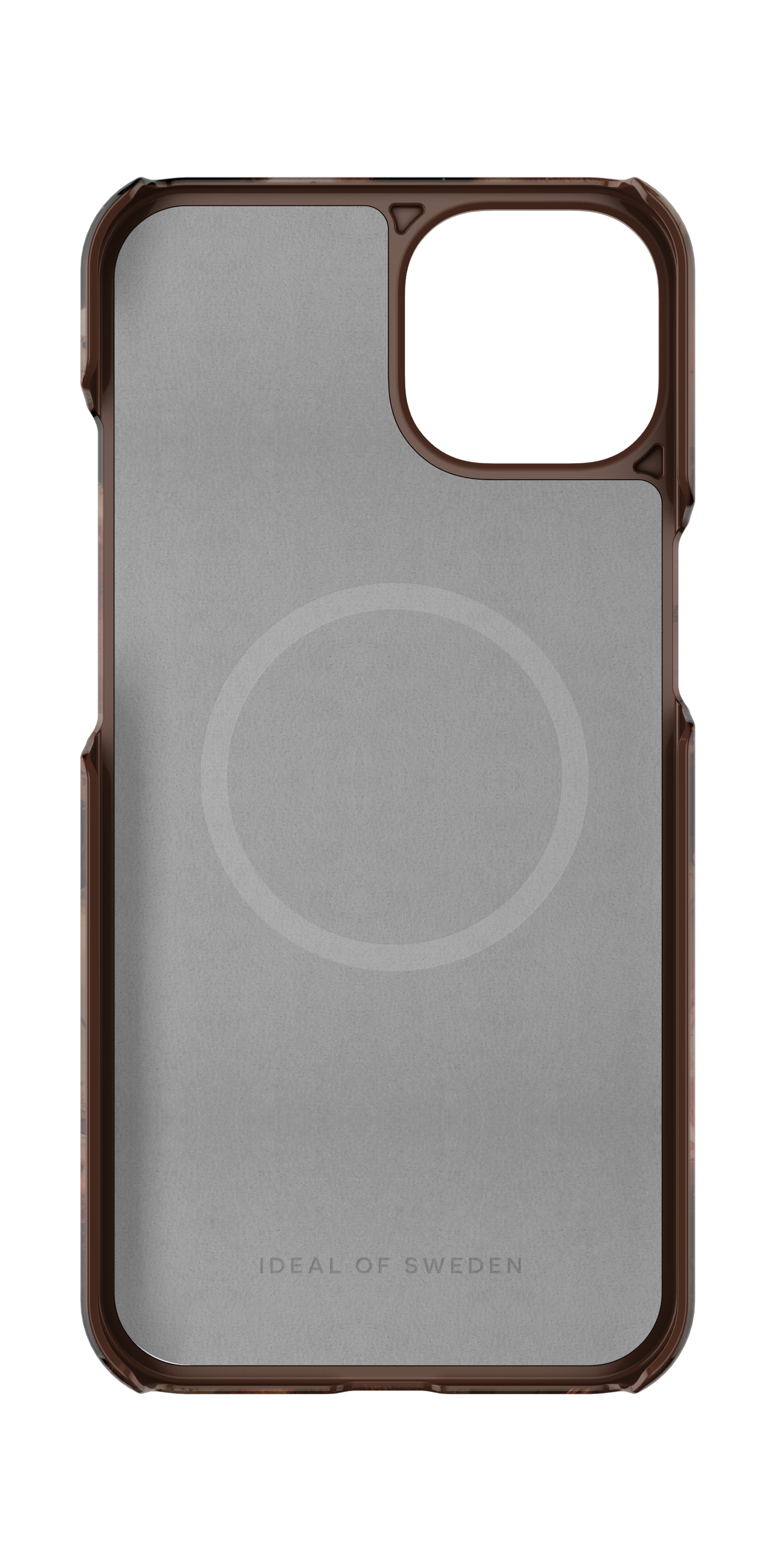 iDeal of Sweden Printed Case MagSafe iPhone 13 / 14 / 16e Dark Amber Marble – image 1