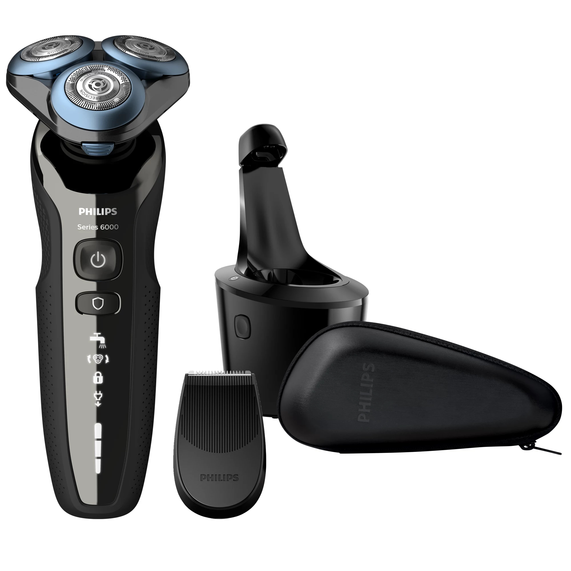 Philips SHAVER 6000 MultiPrecision Blades Wet and dry electric shaver – image 1