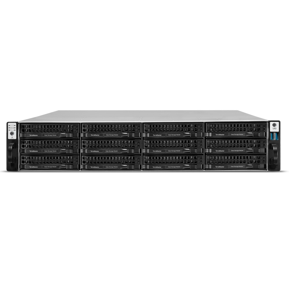 TerraMaster U12-612 NAS/storage server Rack (2U) Intel® Xeon® E3 v5 E3-1225V5 – image 1
