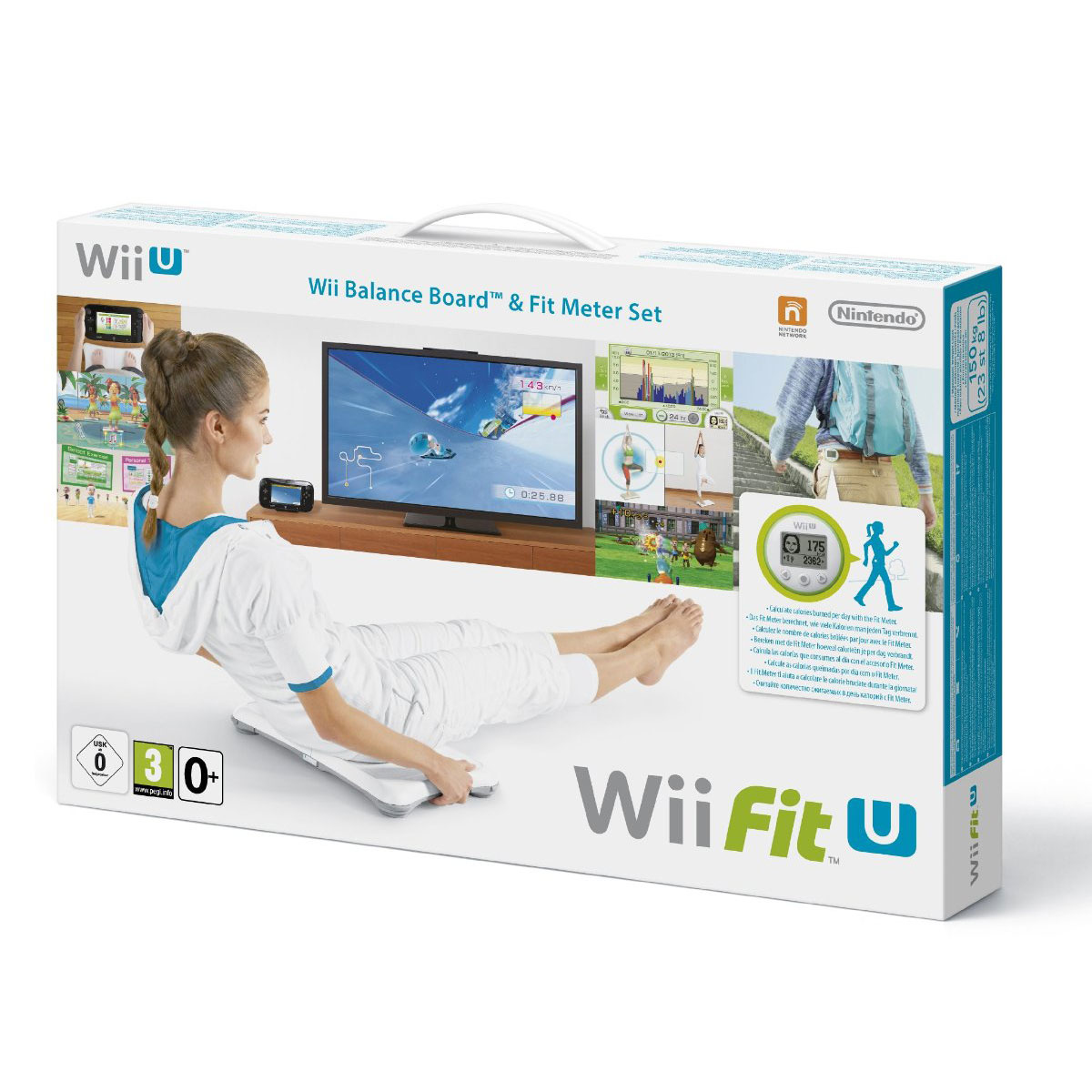 Nintendo Wii U Fit + Fit Meter + Balance Board – image 1