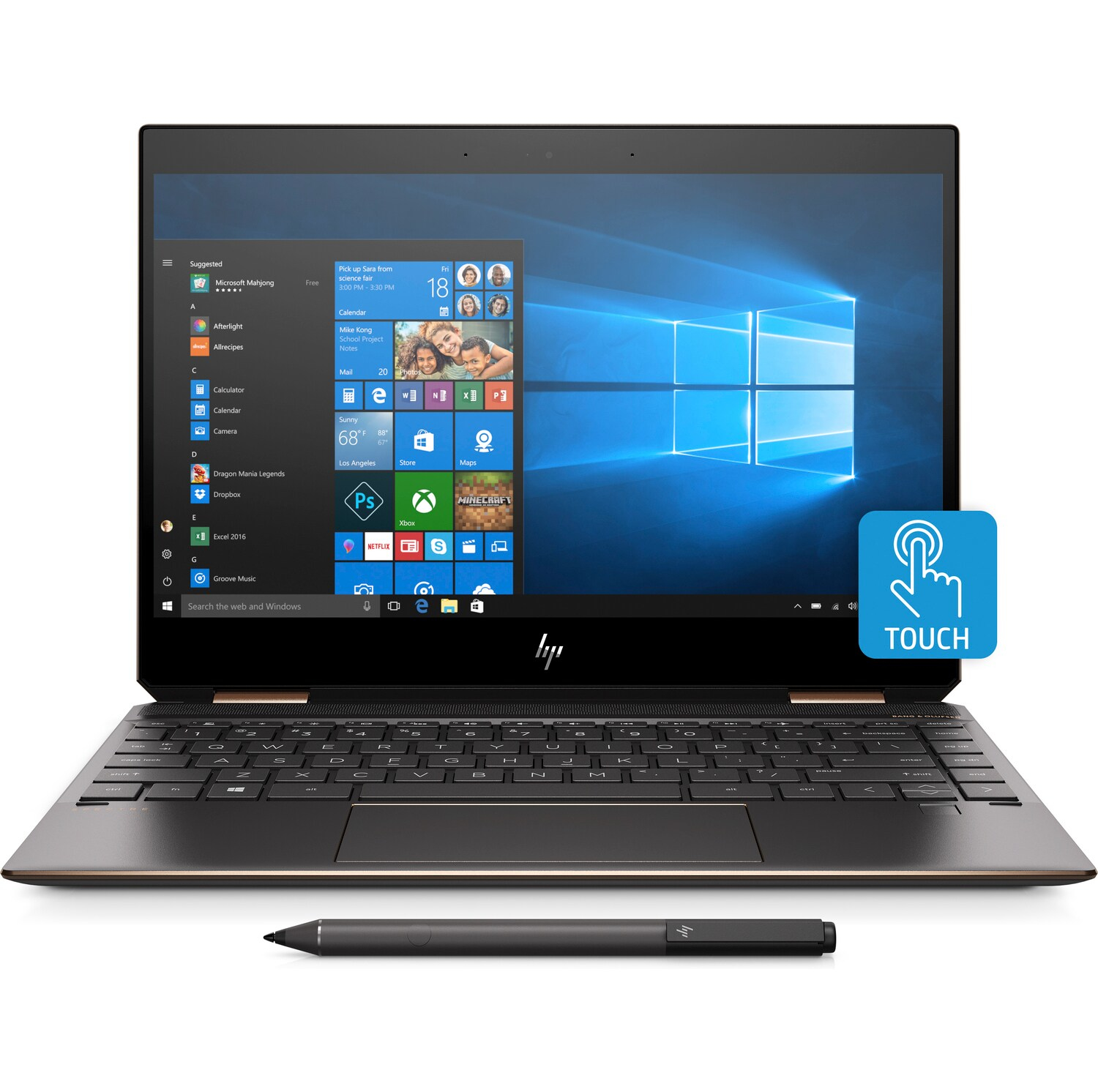 HP 13-ap0004nv Intel® Core™ i7 i7-8565U Hybrid (2-in-1) – image 1