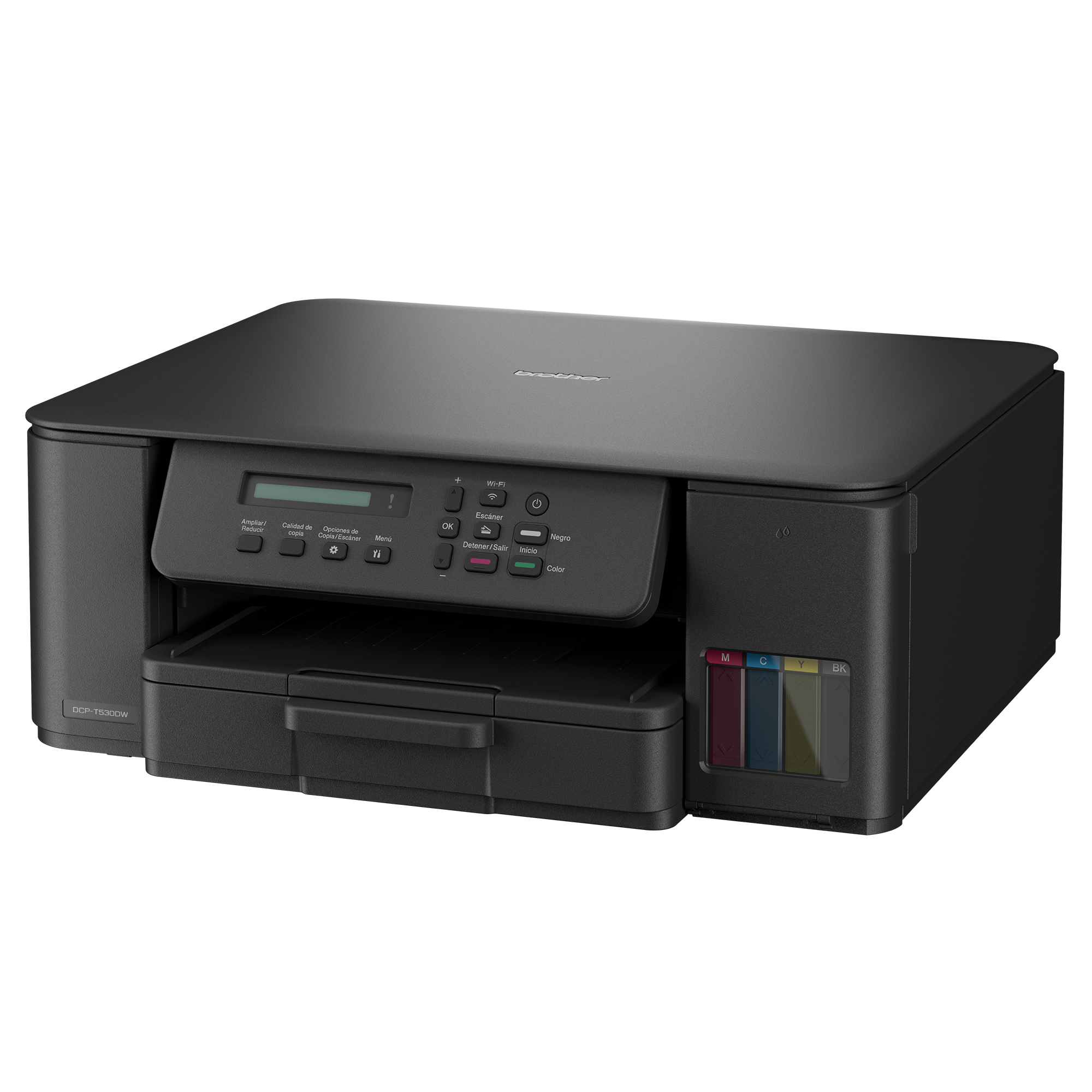 Multifuncional Brother DCP-T530DW - 27ppm Negro - 11ppm Color - Tinta Continua - Wi-Fi - USB - Dúplex - DCPT530DW