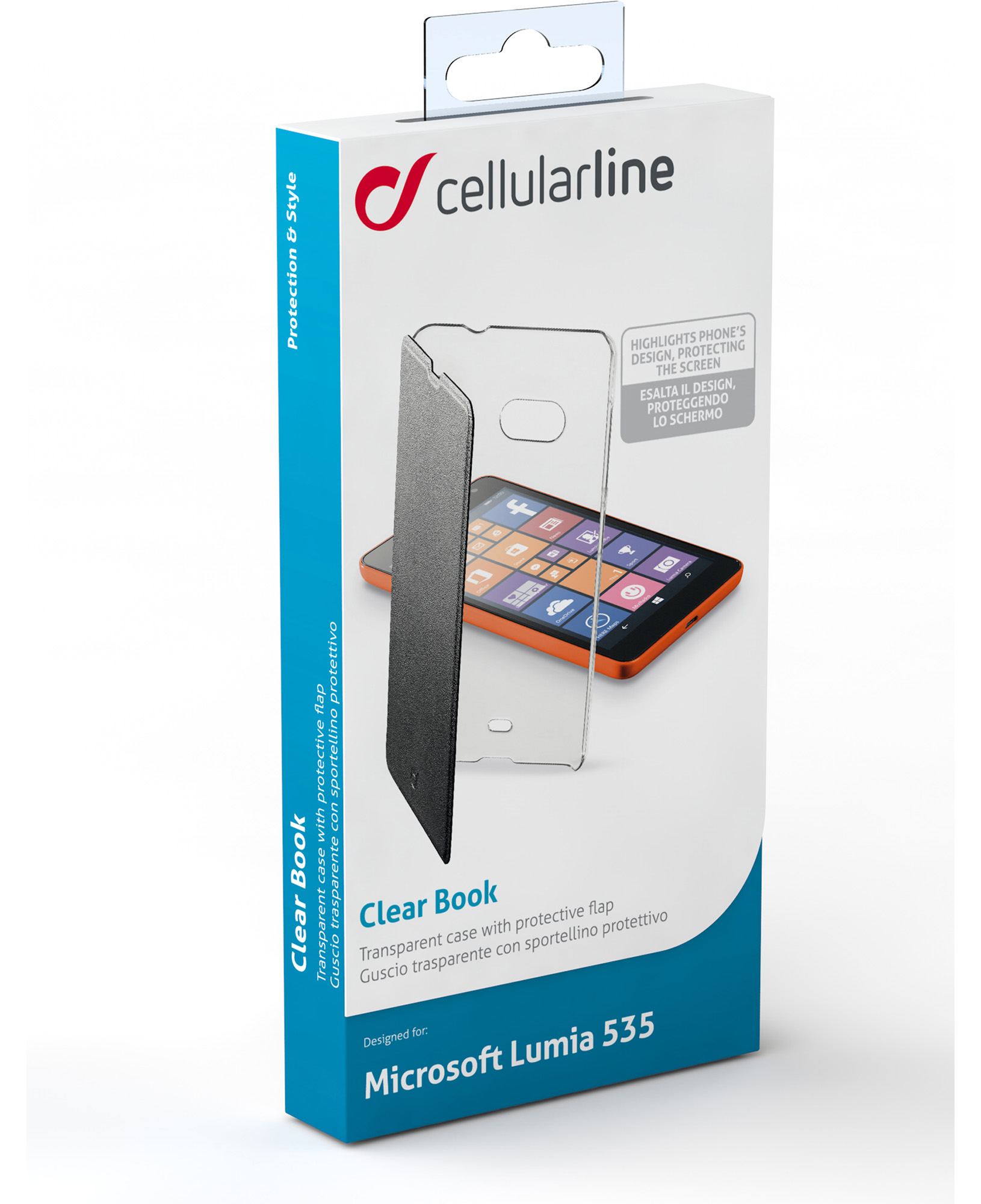Cellularline Clear Book - Lumia 535 – image 3