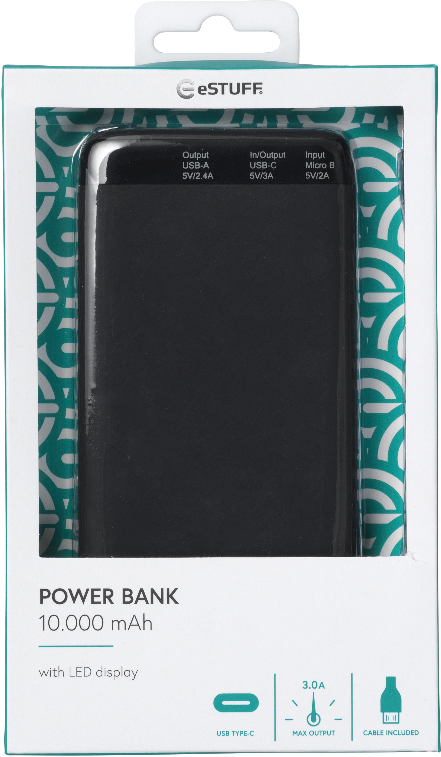 eSTUFF Powerbank 10.000 mAh USB-C – image 3