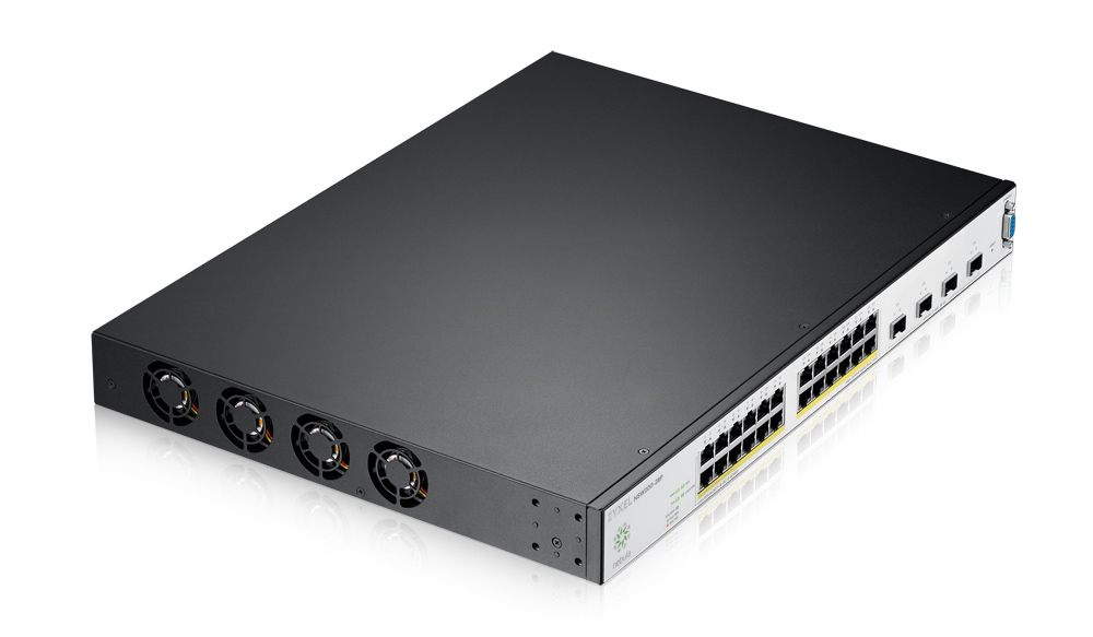 Zyxel NSW200-28P Managed L2 Gigabit Ethernet (10/100/1000) Power over Ethernet (PoE) Black, Grey – image 3