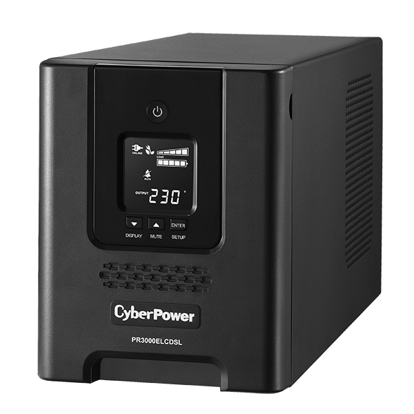 CyberPower PR3000ELCDSL uninterruptible power supply (UPS) Line-Interactive 3 kVA