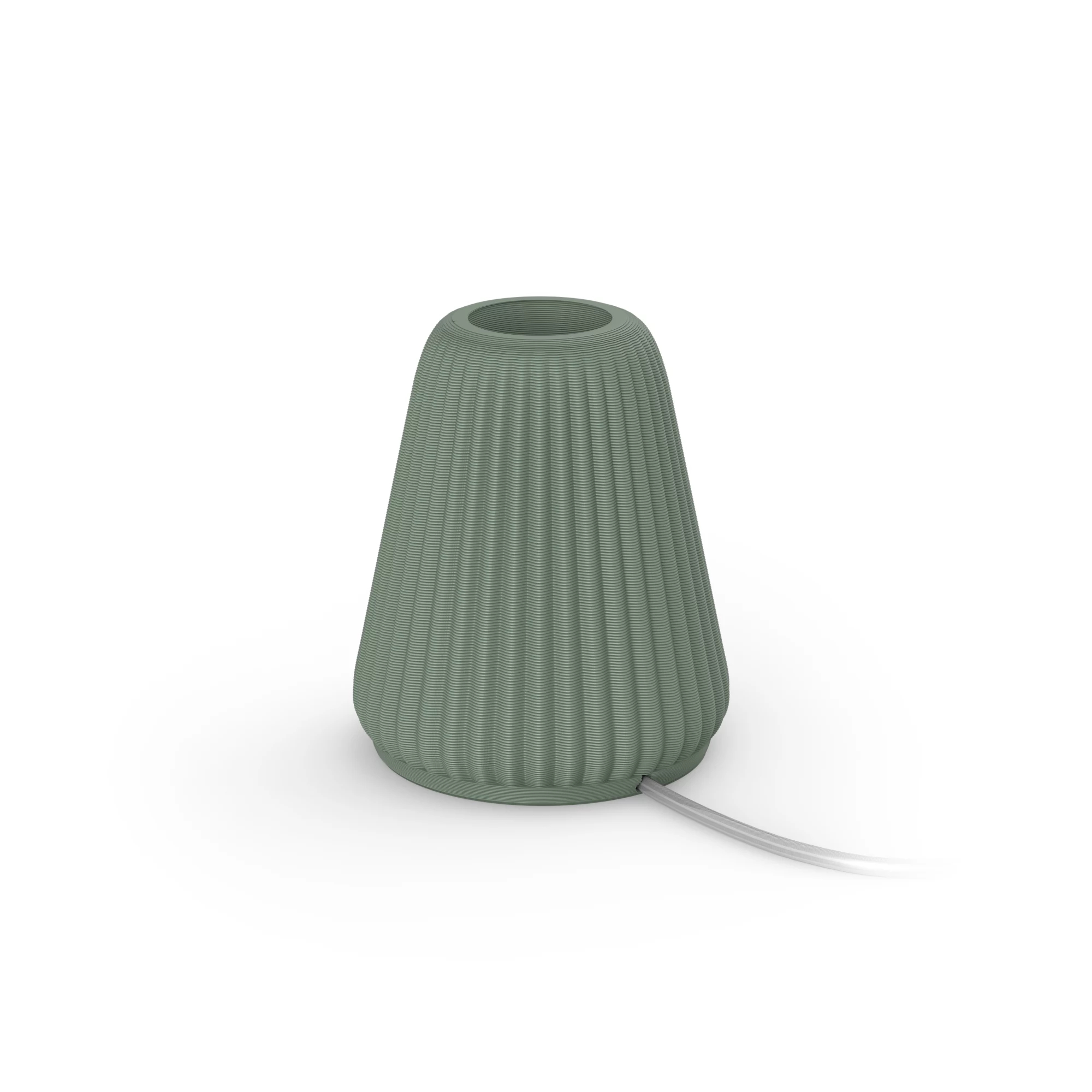 Philips by Signify Lampe à poser en forme de cône pour ampoules Lightguide (vert sauge)