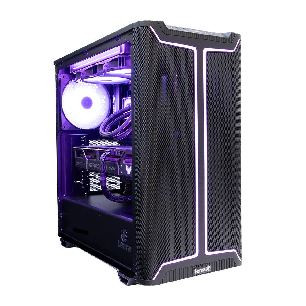 TERRA PC-GAMER ELITE 3 Intel Core Ultra 7 265K 32 GB DDR5-SDRAM 1 TB SSD NVIDIA GeForce RTX 5070 Ti Windows 11 Home Black