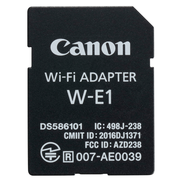 Canon W-E1 Internal WLAN