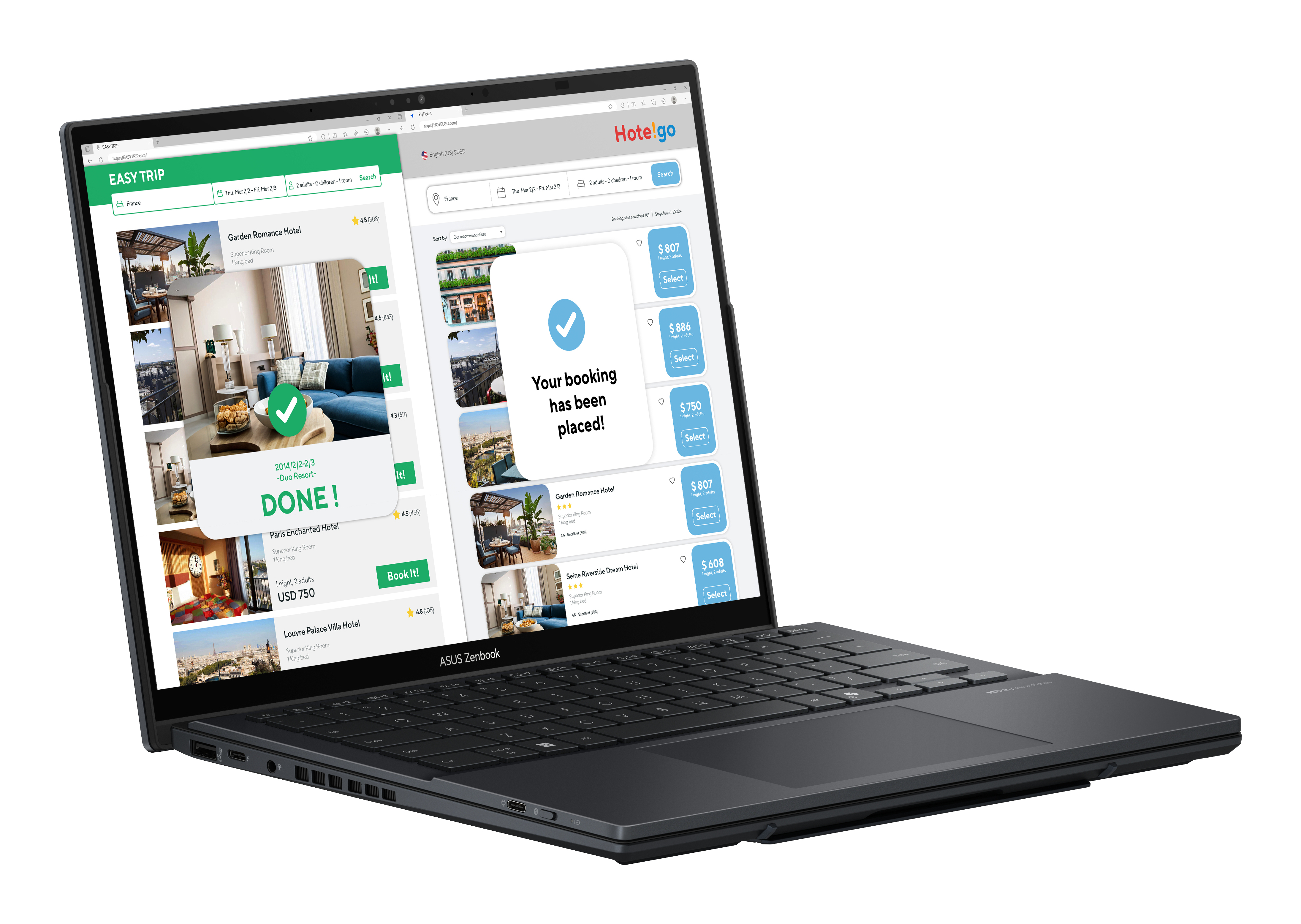 Asus - Portátil ASUS Zenbook Duo UX8406CA-QL335W, Intel Core Ultra 7-255H, 32GB, 1TB SSD, 14' OLED, W11. - imagen 10