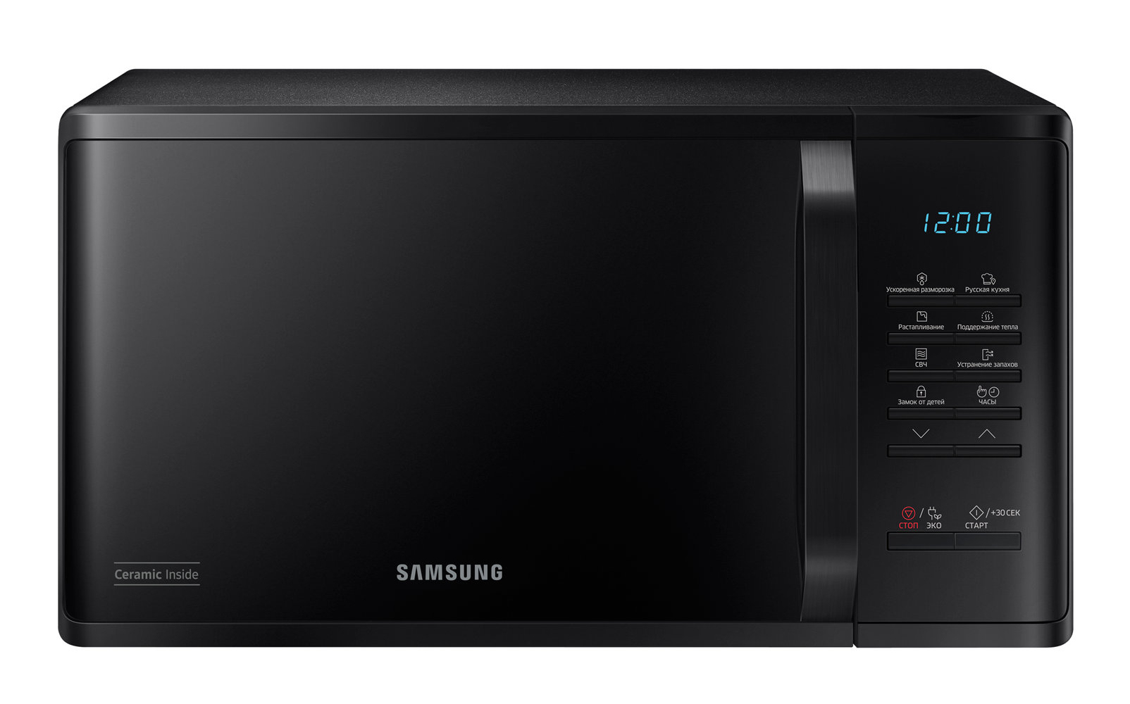 Samsung MS23K3513AK microwave Black Solo microwave Countertop