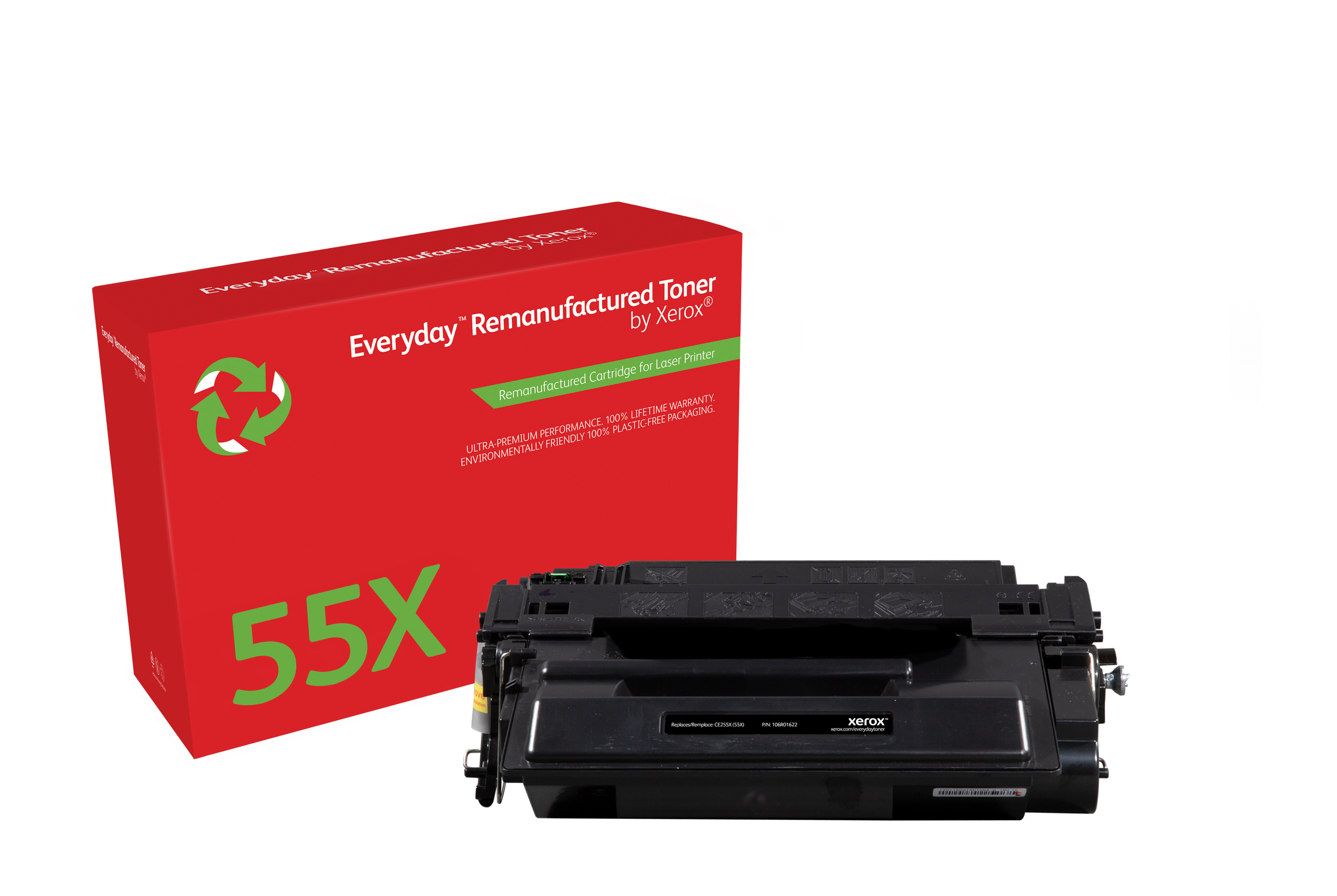 Xerox - Black - compatible - toner cartridge (alternative for: HP 55X) - for HP LaserJet Enterprise MFP M525, LaserJet Enterprise Flow MFP M525