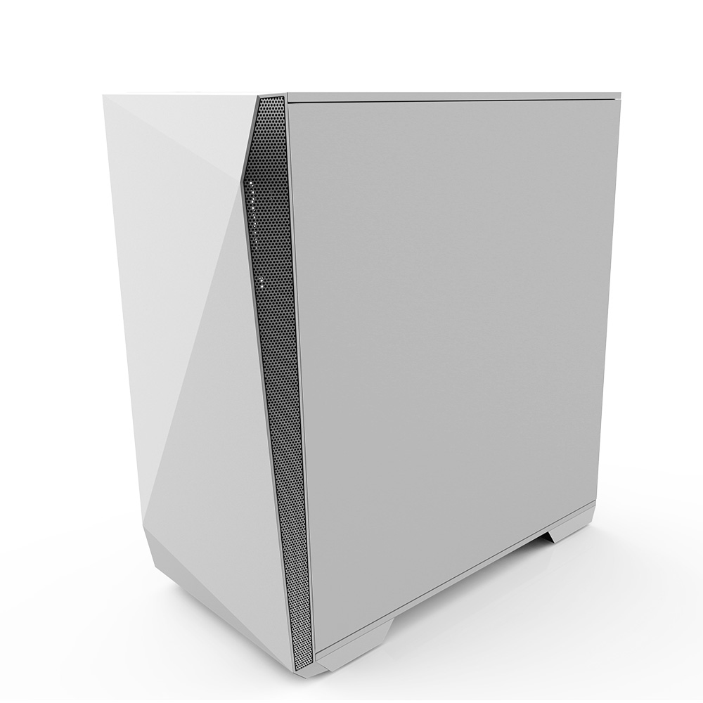 Zalman Z1 Iceberg White - mATX Mid Tower PC Case/Pre-installed fan 2 x 120mm in – image 2