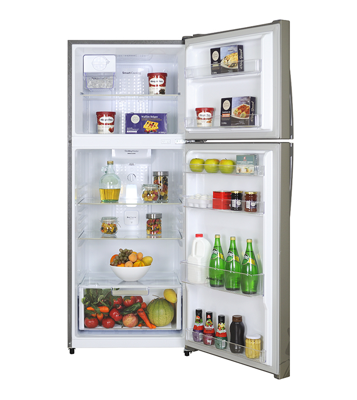 Daewoo DFR-44520GMML fridge-freezer Freestanding Silver – image 5