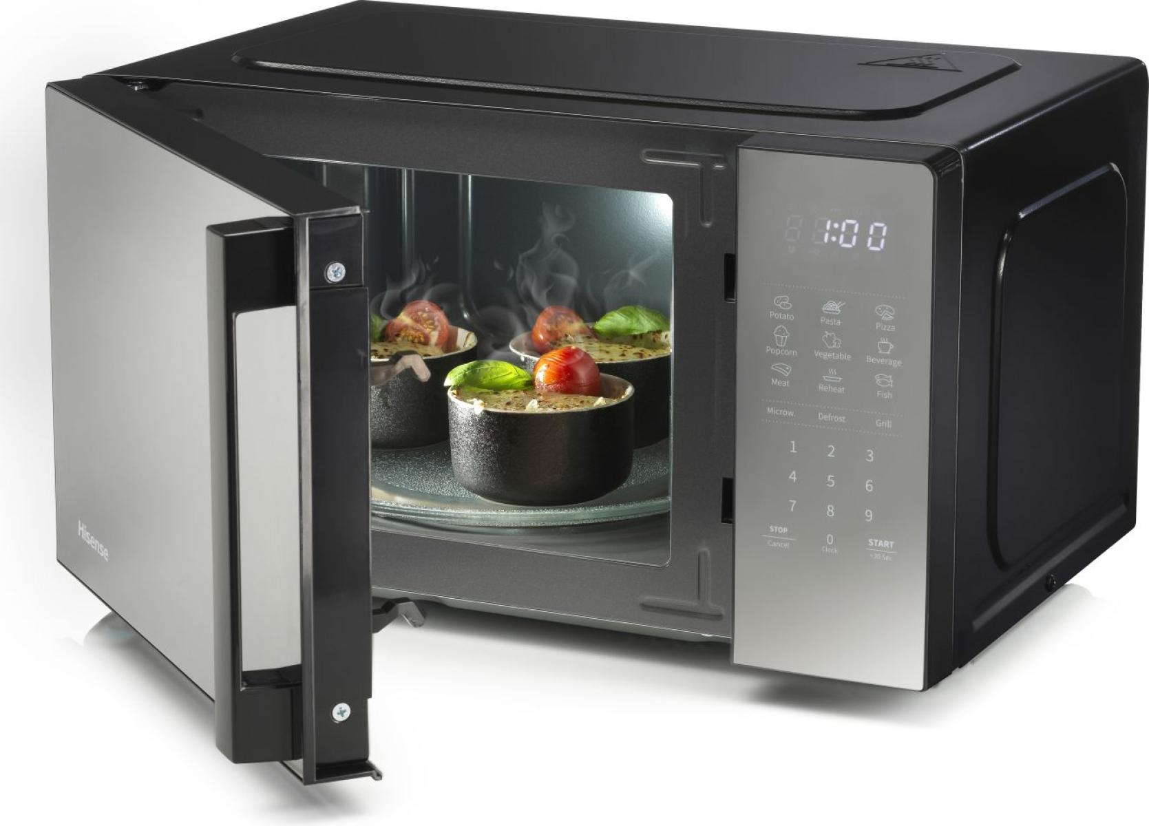 Hisense 742039 microwave Silver Grill microwave Countertop – image 8