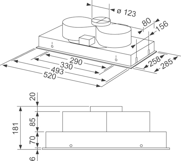 Rosieres RHG 527 GR – image 2