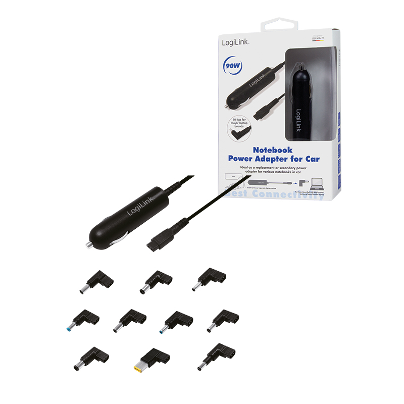 LogiLink PA0172 mobile device charger Laptop Black Cigar lighter Auto – image 3