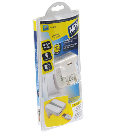Cellularline MP3ACHUSB mobile device charger MP3 White Indoor – image 2